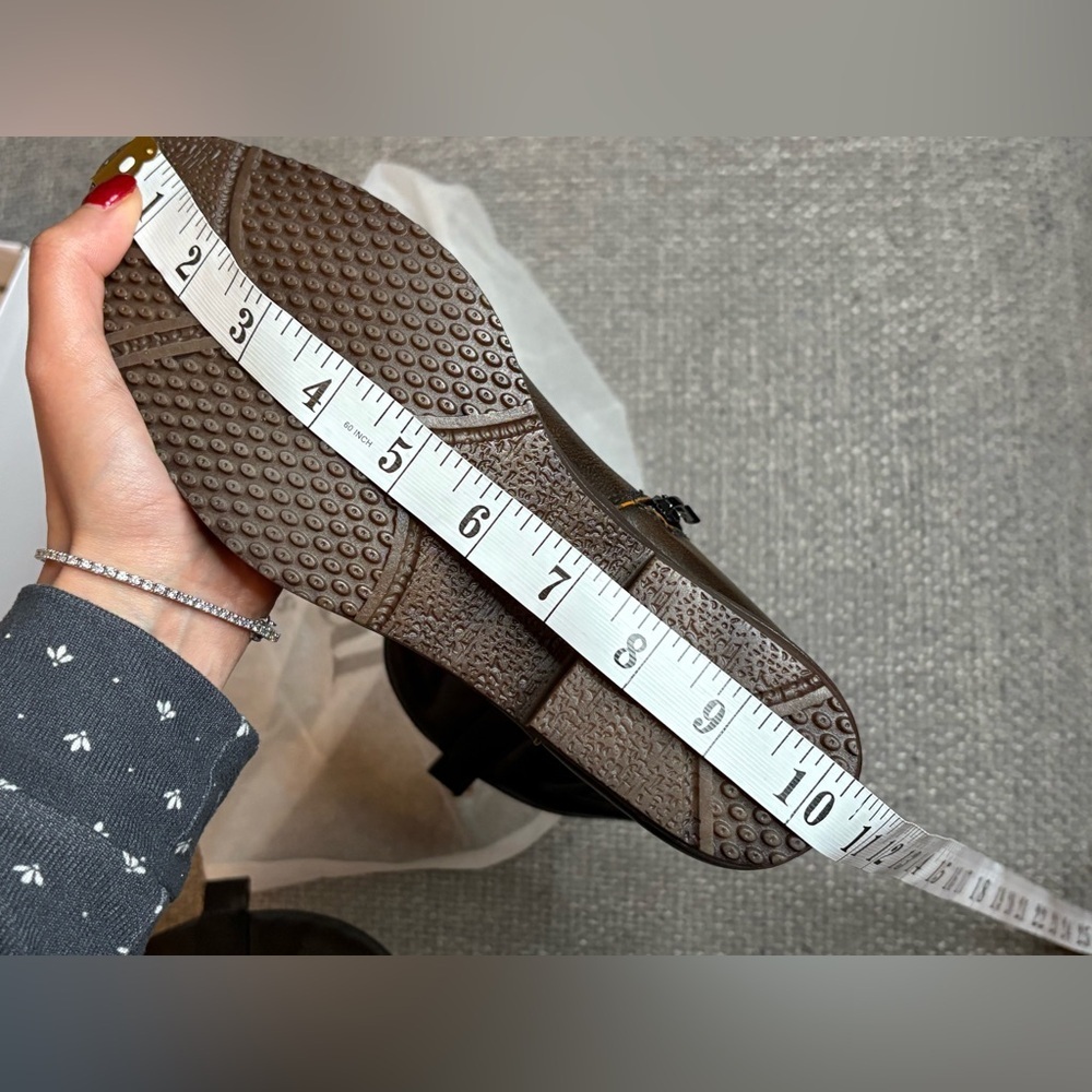Simons Brown Western Ankle Boots Faux Leather EU 39 - Picture 12 of 12